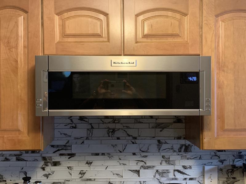 KMLS311HWH by KitchenAid - 1000-Watt Low Profile Microwave Hood Combination