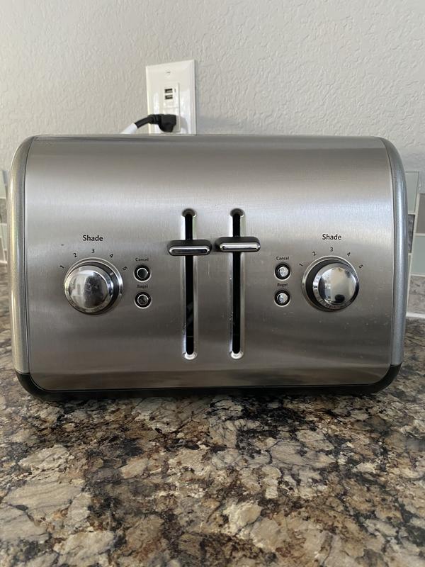 KitchenAid 4-Slice Toaster - Contour Silver - Spoons N Spice