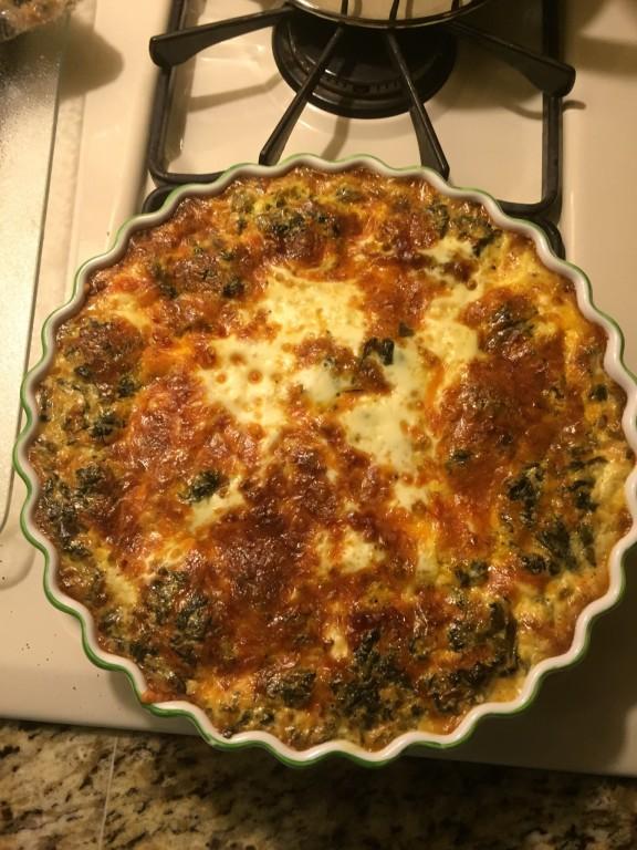 Spinach Quiche
