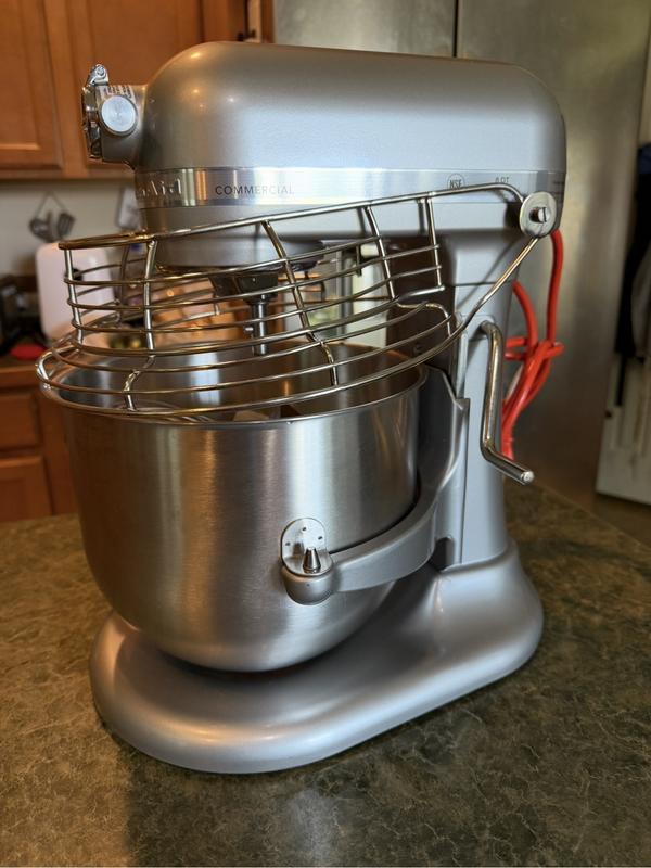 5 Quart NSF Certified Polished Stainless Steel Bowl with J Hook