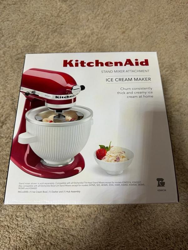 How to Kitchenaid Ice Cream Maker 