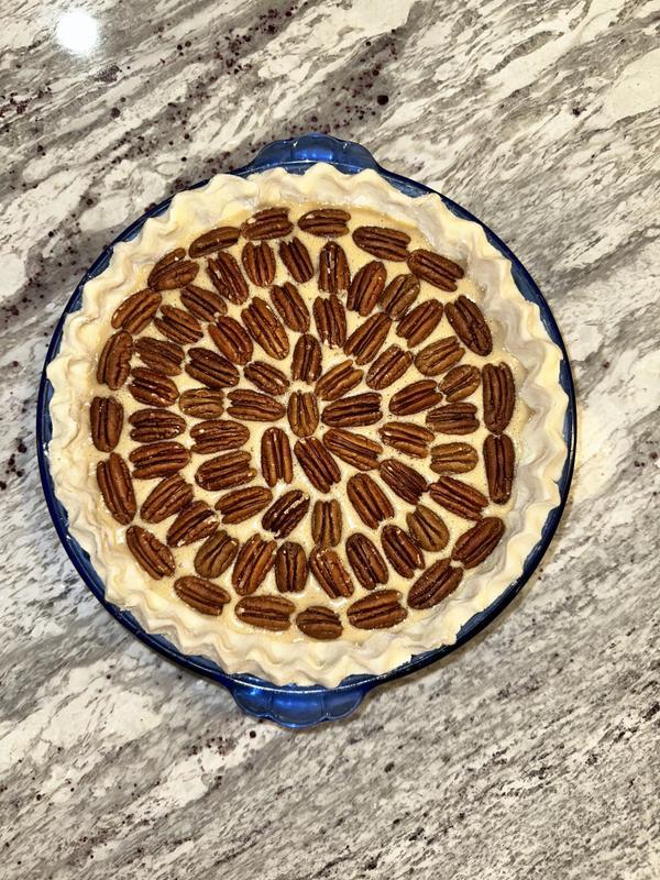 Pecan pie homemade