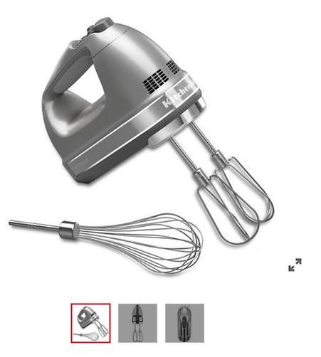 7 Speed Digital Hand Mixer (refurbished) - White | KitchenAid US