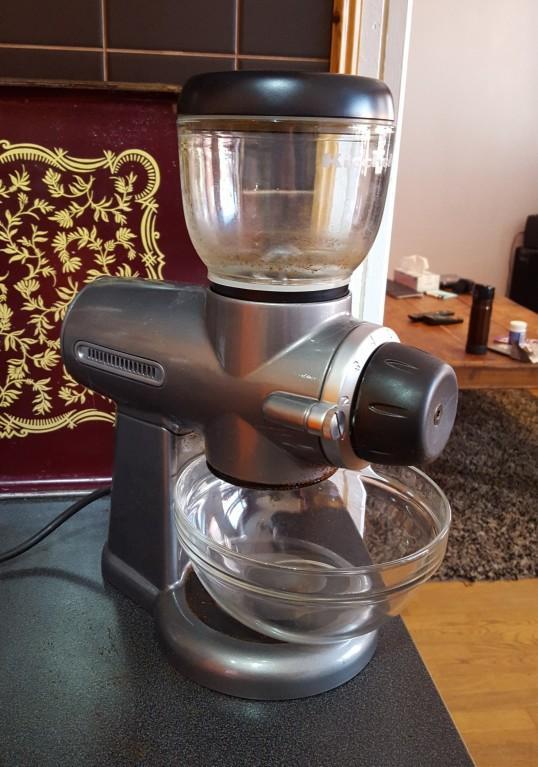 My Coffee Grinder without the real Grind Jar