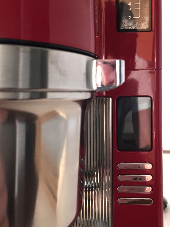 Button pad lettering washed off following 1 week