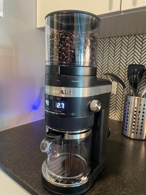 Burr Coffee Grinder Black Matte KitchenAid US