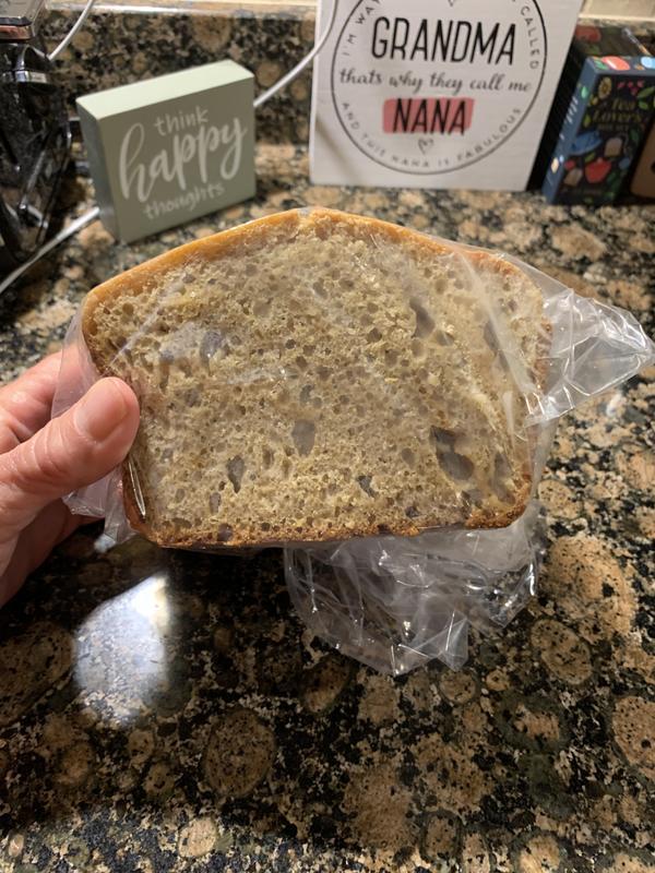 Homemade bread from sifted fresh milled flour