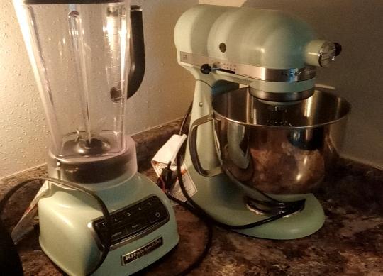 My mixer and matching blender