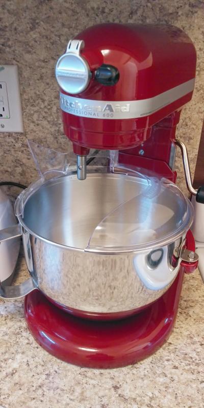 KitchenAid Professional 600 Series 6 Qt. 10-Speed White Stand