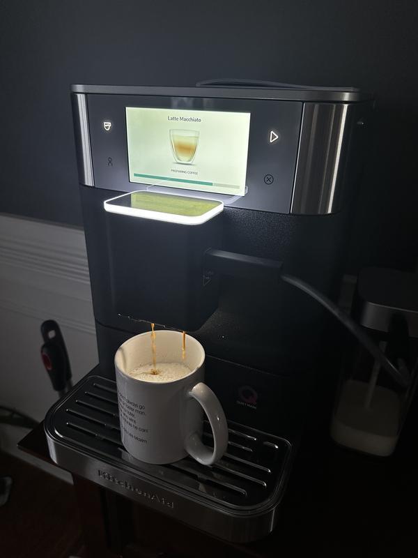 Pretty froth, cold brewing temp