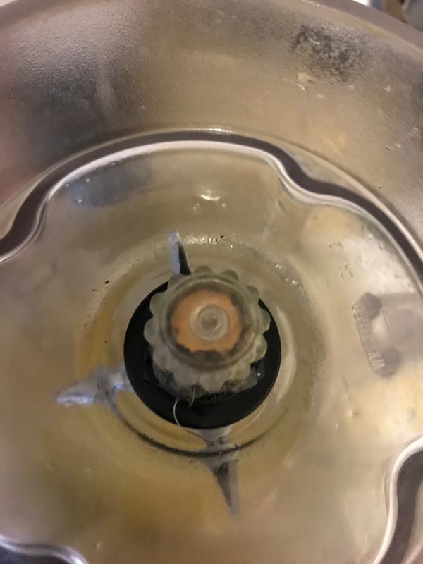 bearing under the jar melted