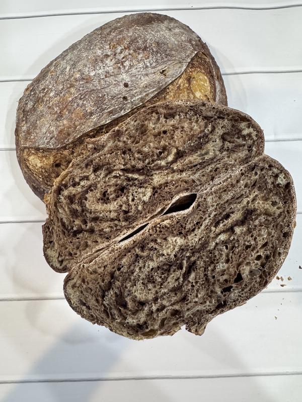 Hot Chocolate Sourdough Bread
