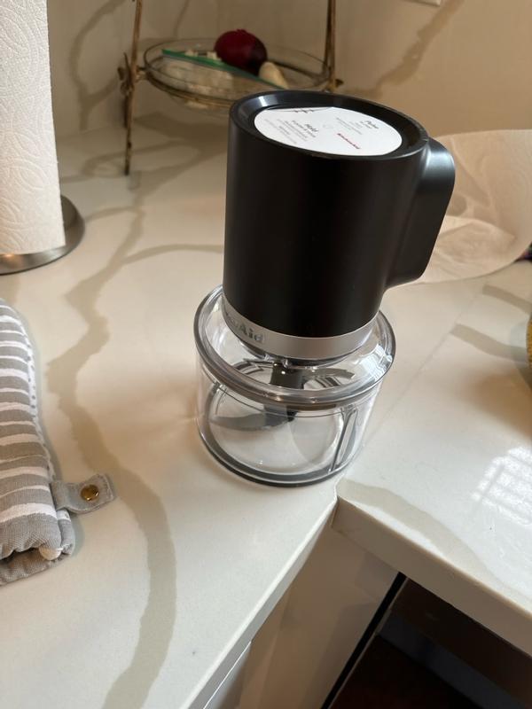 Customer photo for "Easy cordless chopper"
