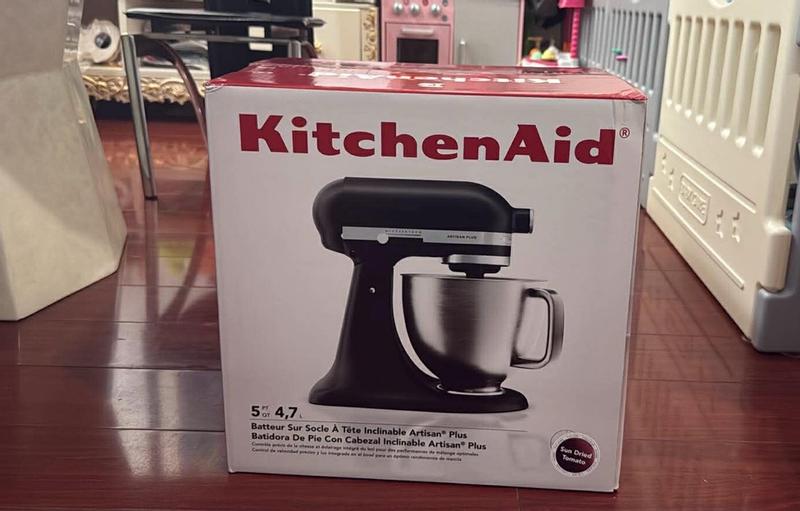 KitchenAid® Artisan Plus Mixer - Black Matte | KitchenAid US