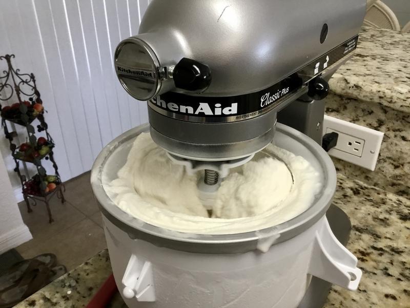 First batch…..vanilla! Was wonderful