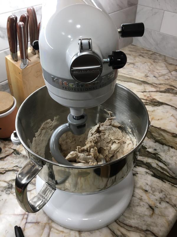 KitchenAid ステンレスボウルK 45 ＆エコール辻編パウンドケーキ本 KitchenAid Professional 600 Series 6 Qt. 10-Speed Nickel Pearl