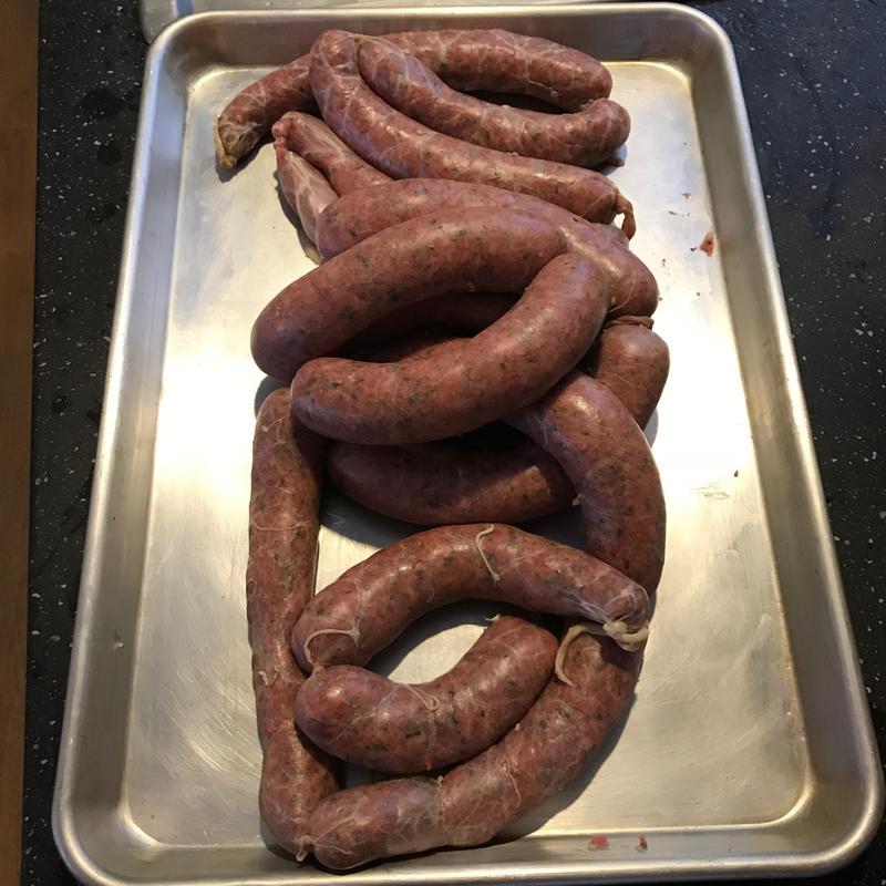 Sausage is done