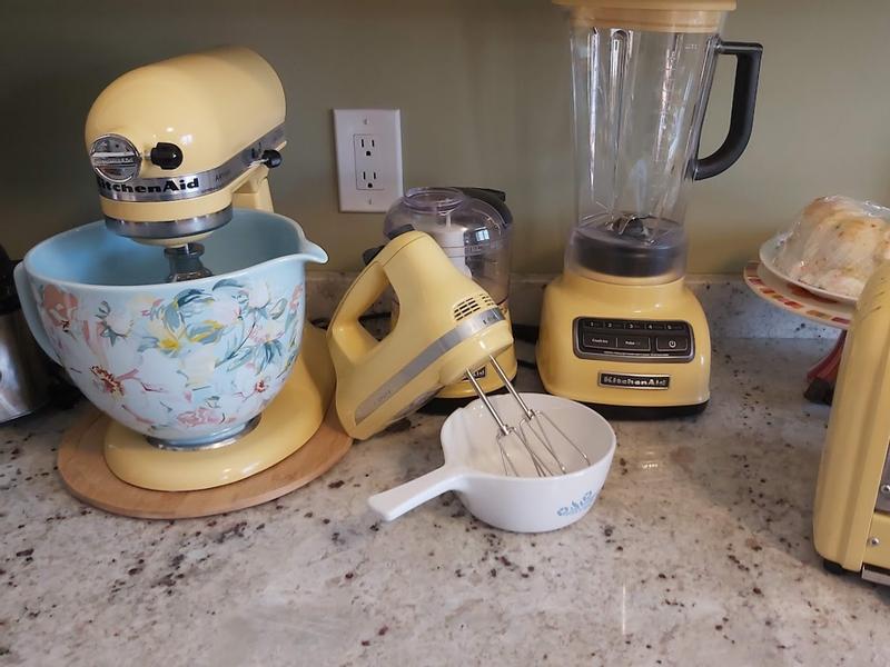 Kitchenaid Majestic Yellow counter appliances