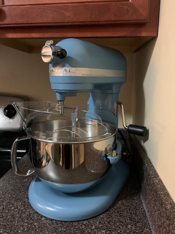 KitchenAid Professional 600 Series 6 Qt. 10-Speed Nickel Pearl