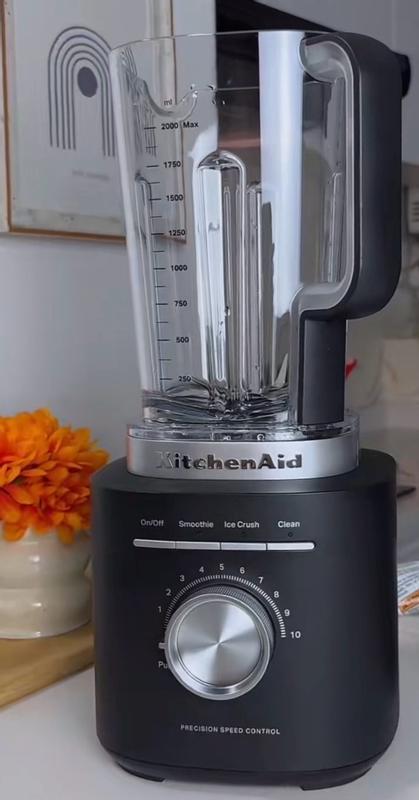 KitchenAid® Pure Power Blender with a 68oz plastic jar and a 62oz