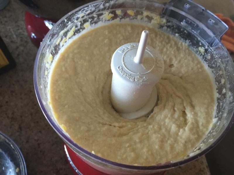 Hummus almost ready
