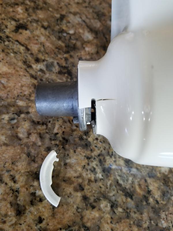 Piece broke off while in use