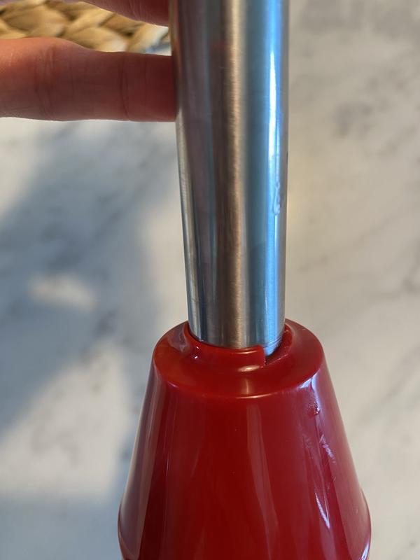 Plastic piece breaking