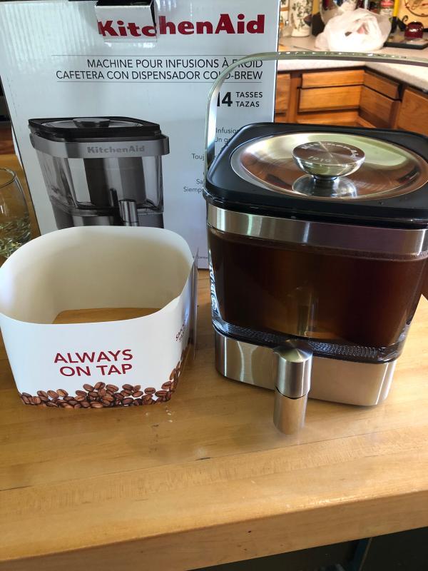 First brew ready for the fridge