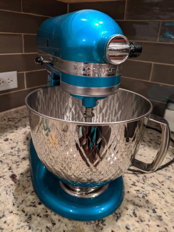 5 Quart Tilt Head Quilted Stainless Steel Bowl | KitchenAid US