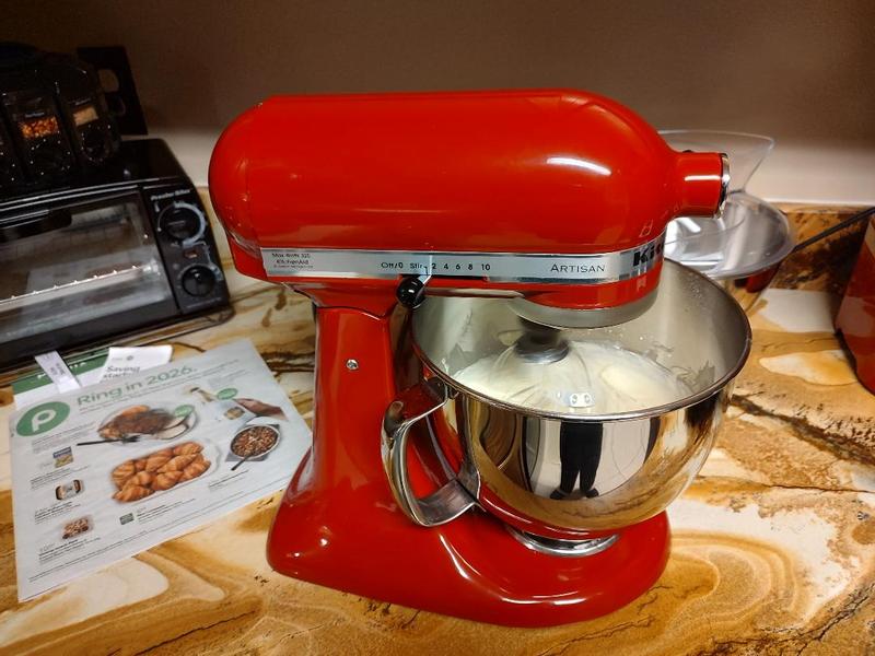 My new tilt head cake mixer.