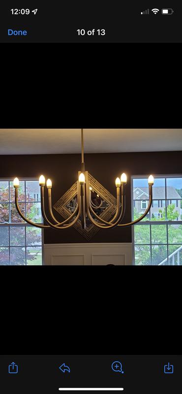 Swoop Arm Chandelier (30)