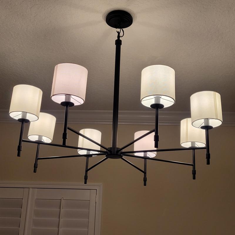 Kichler Ali 8-Light Black Traditional Chandelier