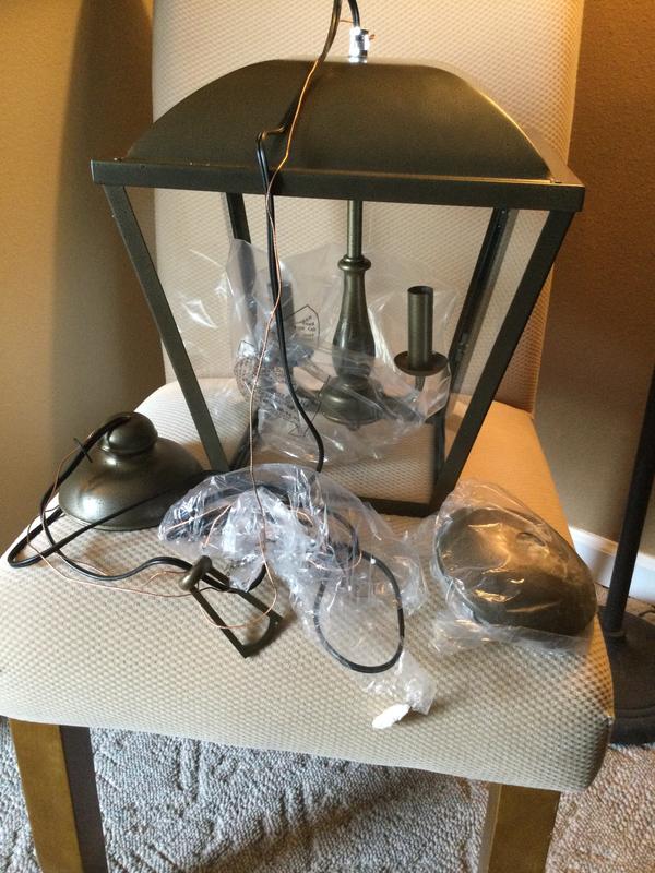 Dame 2 Light Foyer Pendant in Anvil Iron | Kichler Lighting