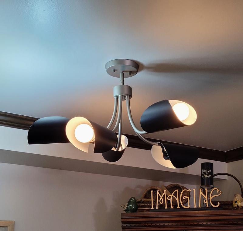 Arcus 5 Light Chandelier Bronze & Black | Kichler Lighting Arcus 5 Light Chandelier Bronze & Black | Kichler Lighting