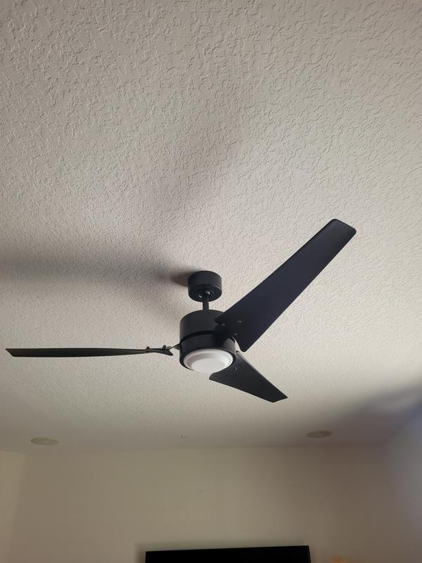 Reviews for KICHLER Rana 60 in. Indoor Satin Black Downrod Mount