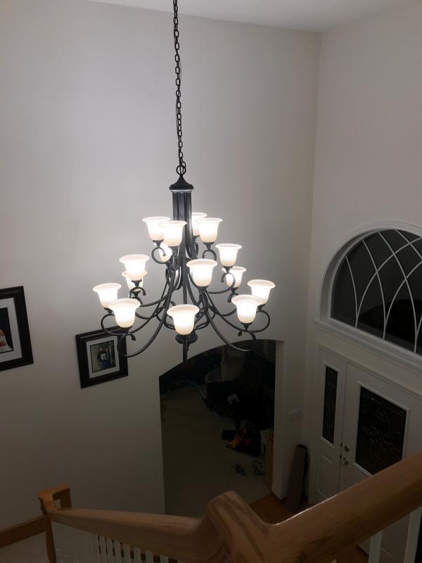 Kichler Monroe 16-Light Brushed Nickel Traditional Chandelier
