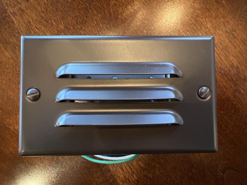 Louvered deals step lights