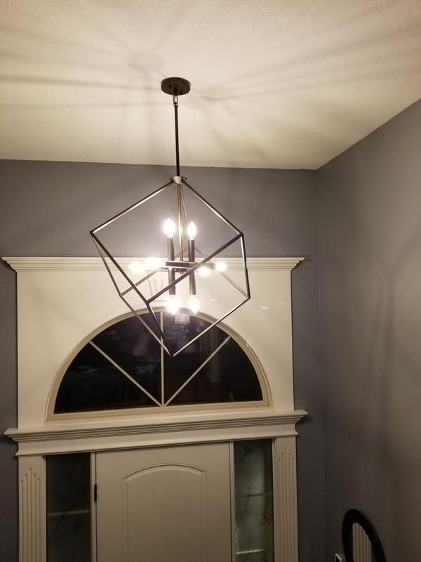 Kichler Cartone 8-Light Bronze Modern/Contemporary Chandelier