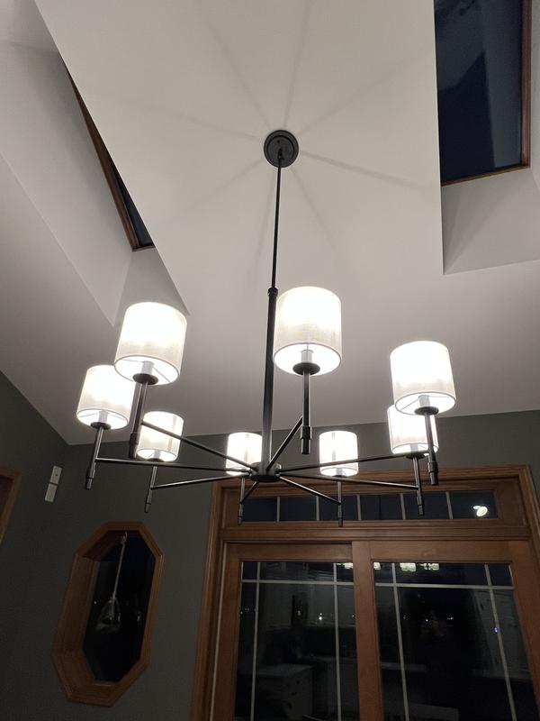 Kichler Ali 8-Light Black Traditional Chandelier