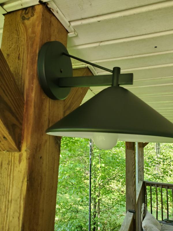 Kichler Ripley 1-Light 10-in H Black Led, Outdoor Wall Light 49061BK at ...