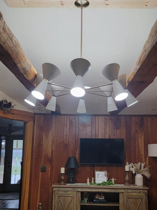 Phix 16 Light Chandelier Bronze and Black | Kichler Lighting