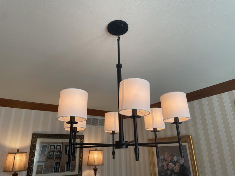 Kichler Ali 6-Light Black Traditional Chandelier