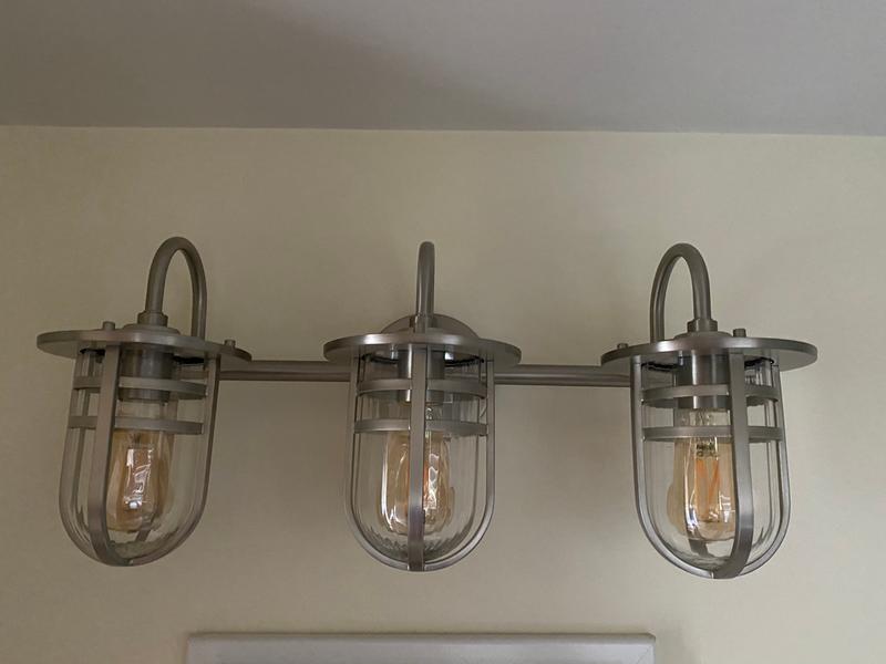 Caparros 24-Inch Vanity Light In Brushed Nickel By Kichler Lighting...