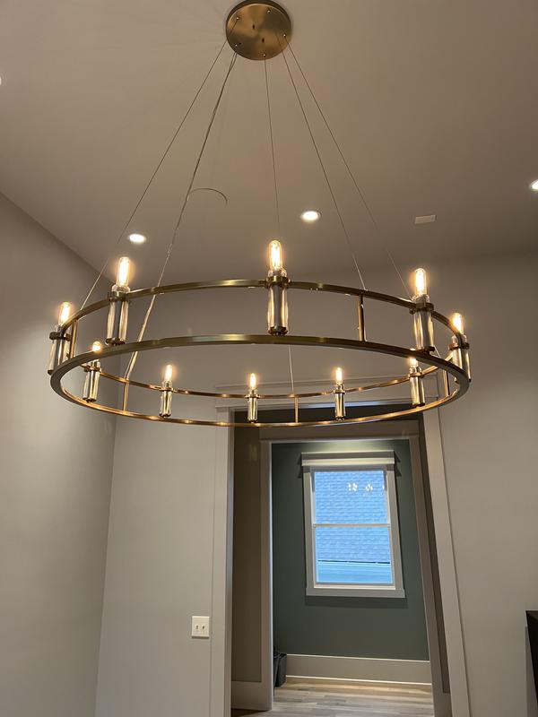 Kichler Rosalind 10-Light Polished Nickel Traditional Chandelier