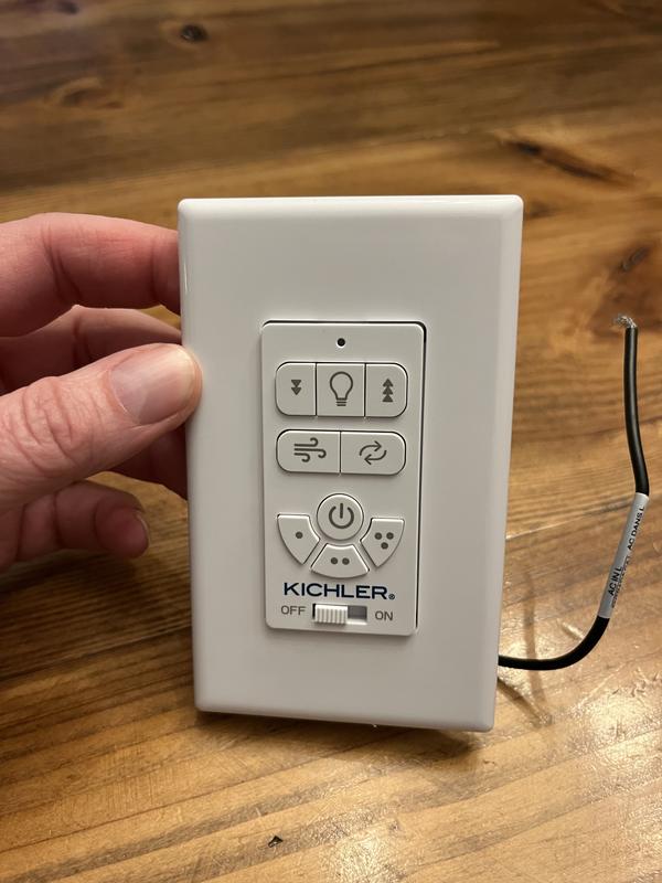 Kichler Controls 4.75-in 3 -Speed 7 -Setting White Plastic Indoor ...