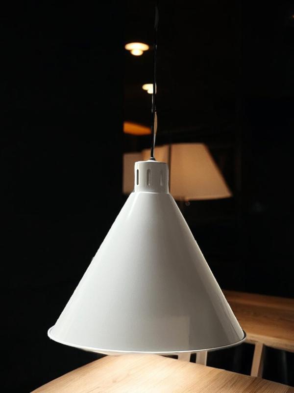 Zailey 1-Light Cone Pendant Natural Brass | Kichler Lighting