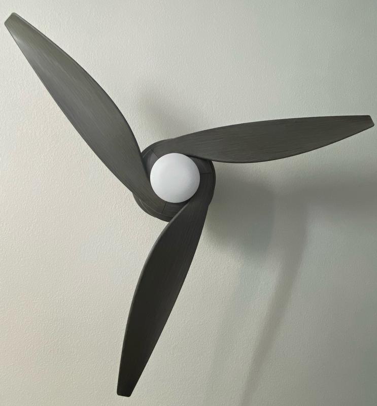 62 Spyra Fan in Brushed Nickel