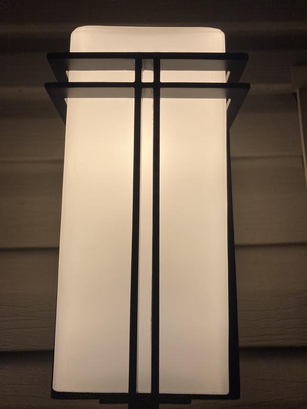 Kichler Tremillo 照明器具 49200 BK Kichler 49200BK Tremillo 1 Light 12 inch Black Outdoor Wall, Small