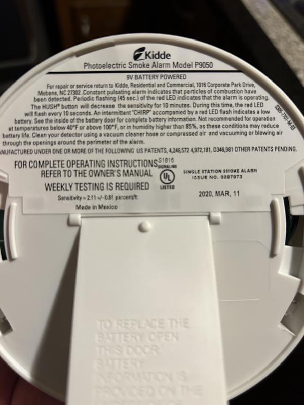 Date on detector is2020 March 11