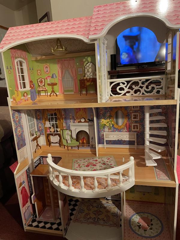Kidkraft Magnolia Mansion Wooden Dollhouse with Lift fits Barbie Dolls 
